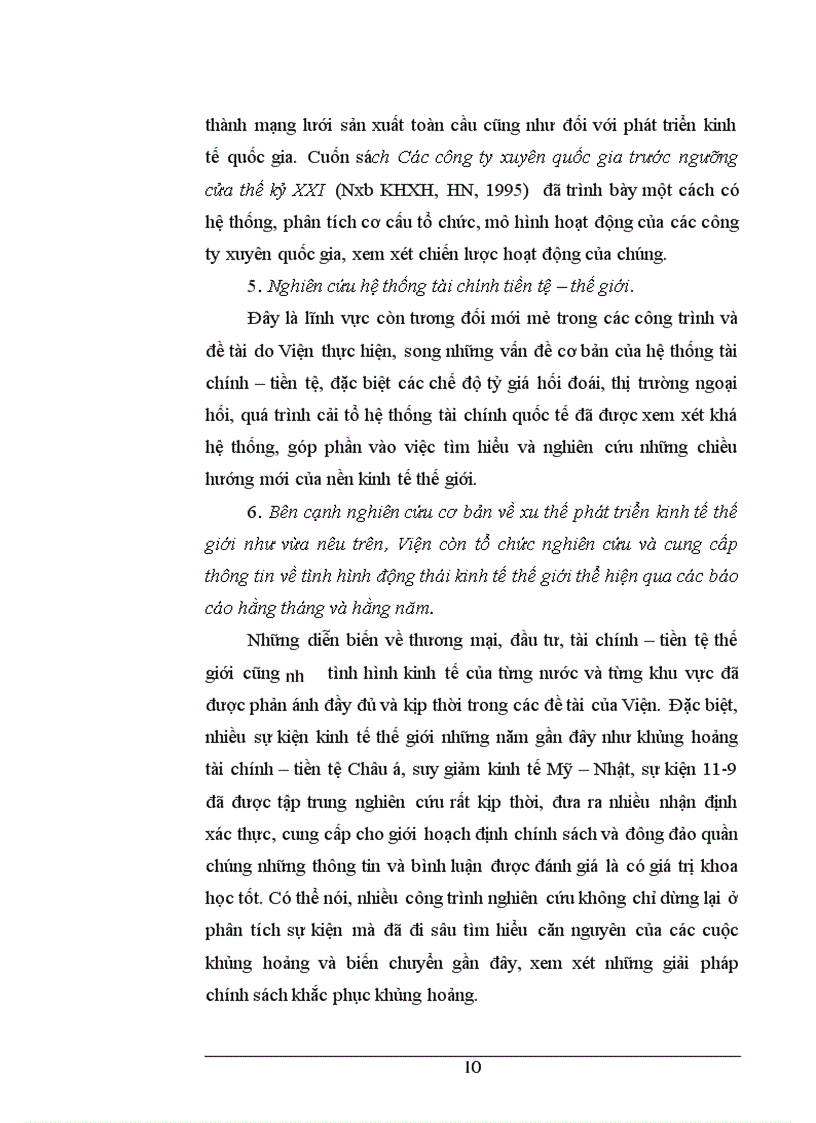 image for page Tình hình hoạt động về nghiên cứu khoa học của Viện