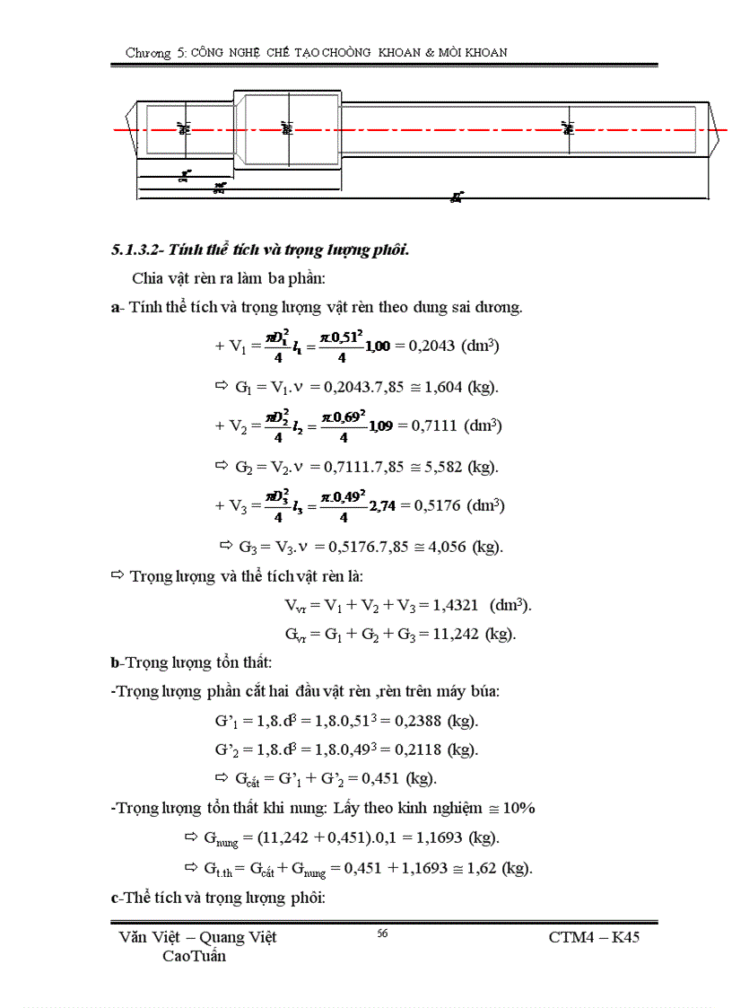 image for page Công nghệ chế tạo choòng khoan mũi khoan