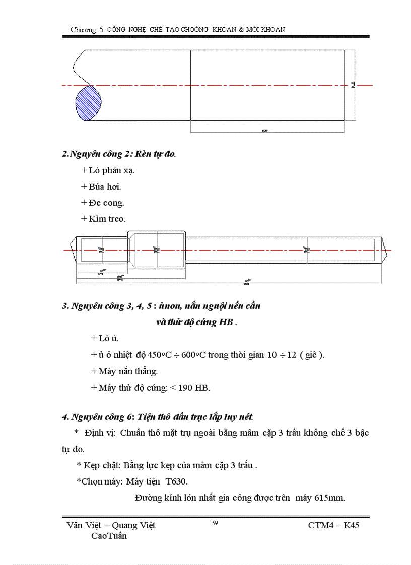 image for page Công nghệ chế tạo choòng khoan mũi khoan