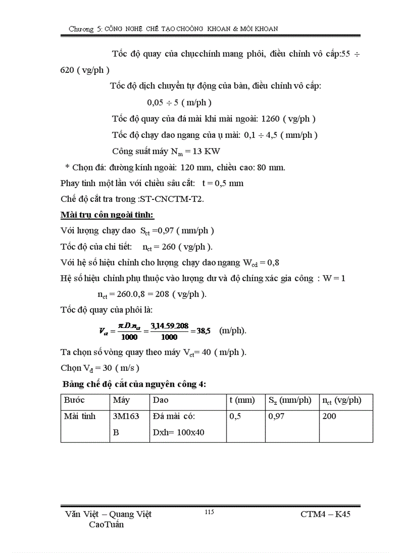 image for page Công nghệ chế tạo choòng khoan mũi khoan