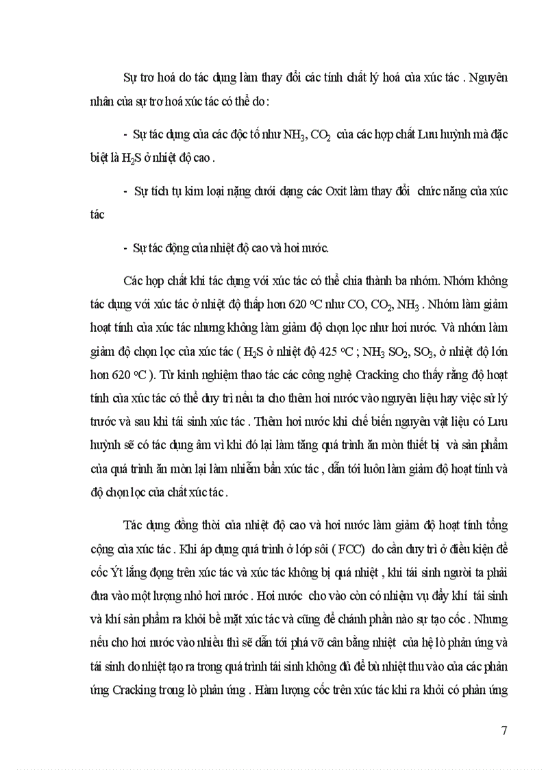 image for page Tính toán và thiết kế phân xưởng tái sinh xúc tác ở dạng tầng sôi trong hệ thống cracking xúc tác