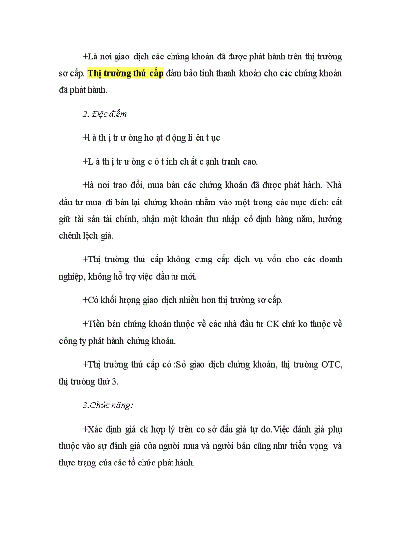 image for page Trả lời các câu hỏi chứng khoán