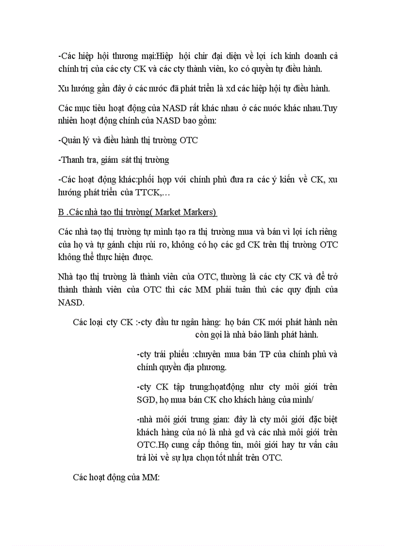 image for page Trả lời các câu hỏi chứng khoán