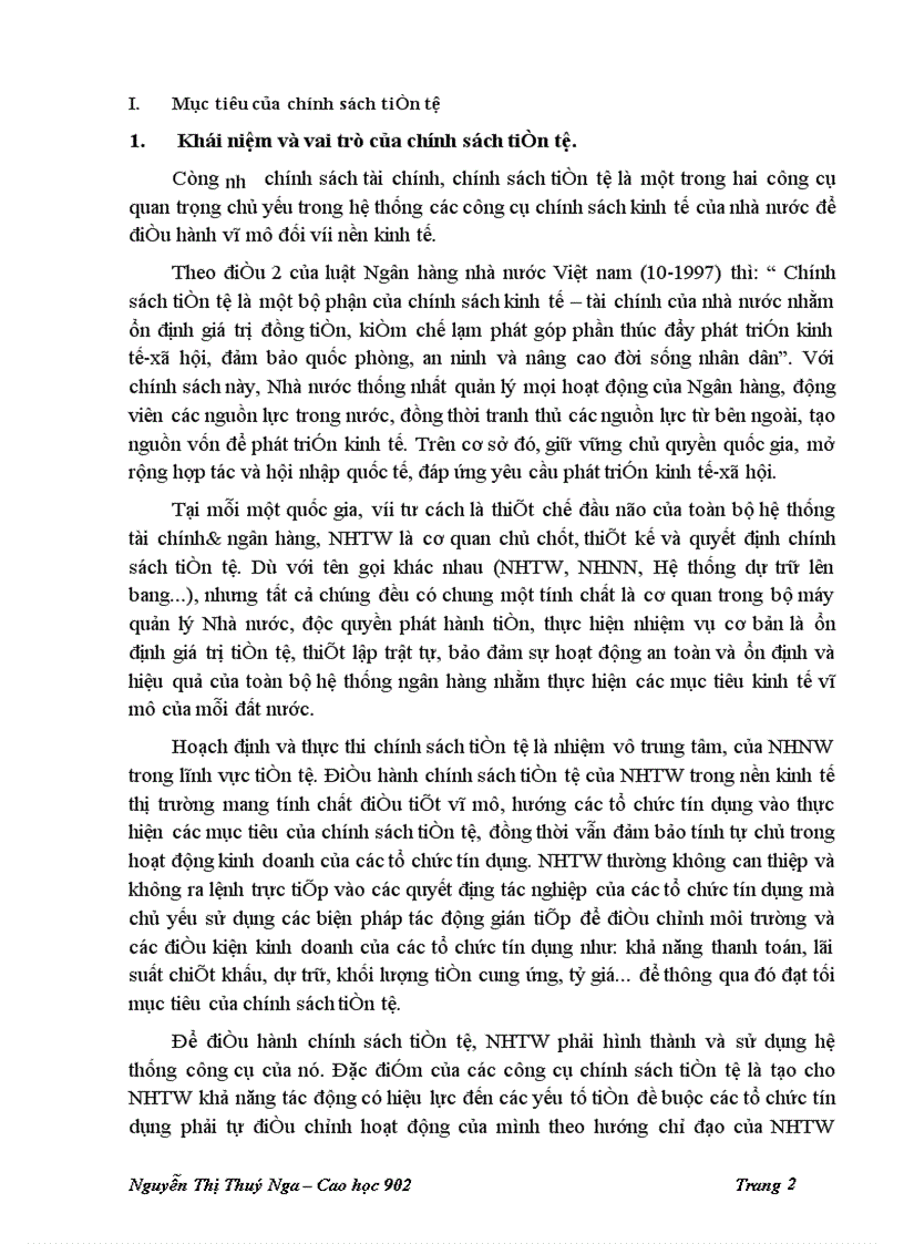 image for page Đánh giá việc điều hành Chính sách tiền tệ ở Việt Nam trong từ năm 2007 đến nay