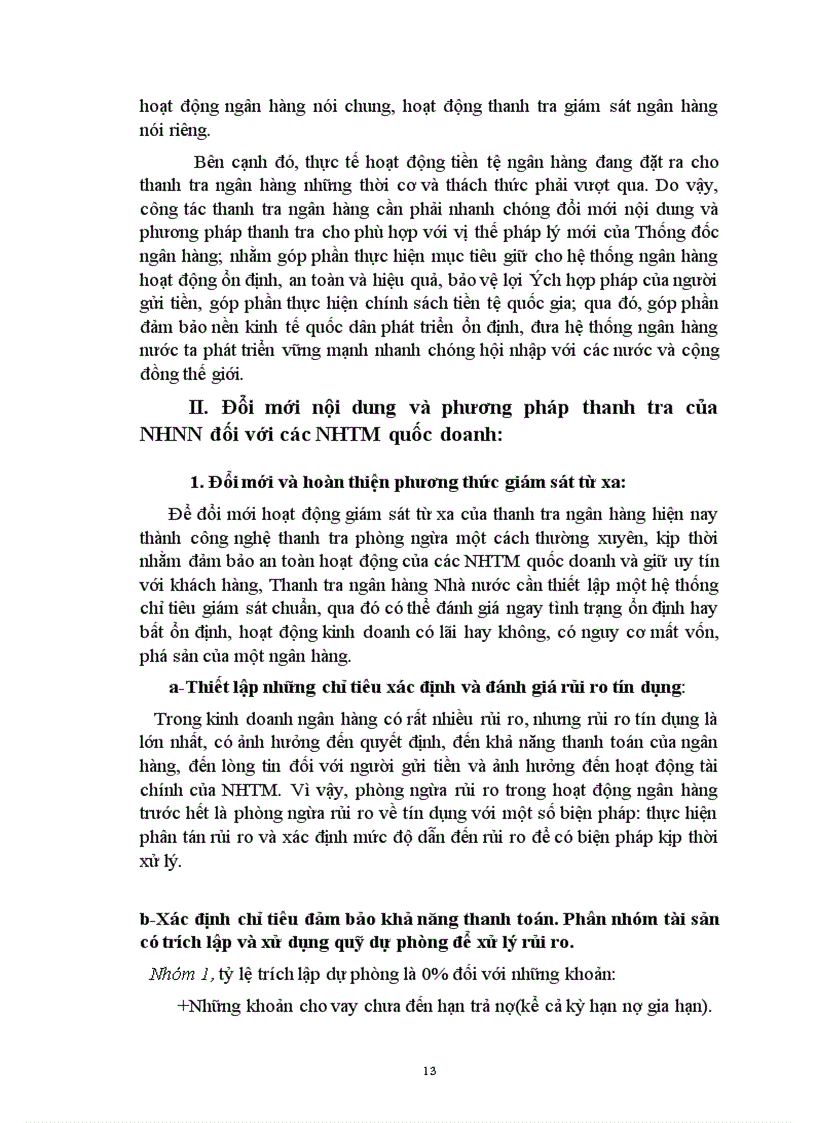 image for page Thực trạng hoạt động của thanh tra NHNN Việt nam trong thời gian qua 1