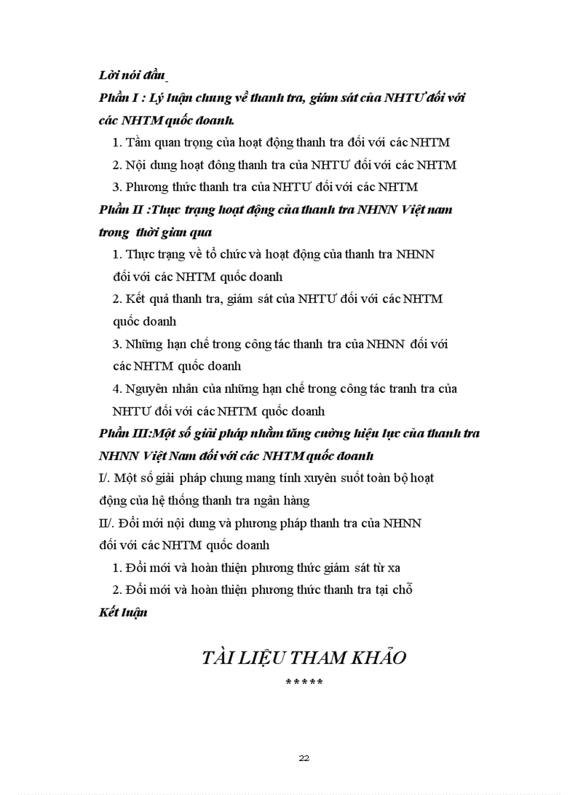 image for page Thực trạng hoạt động của thanh tra NHNN Việt nam trong thời gian qua 1
