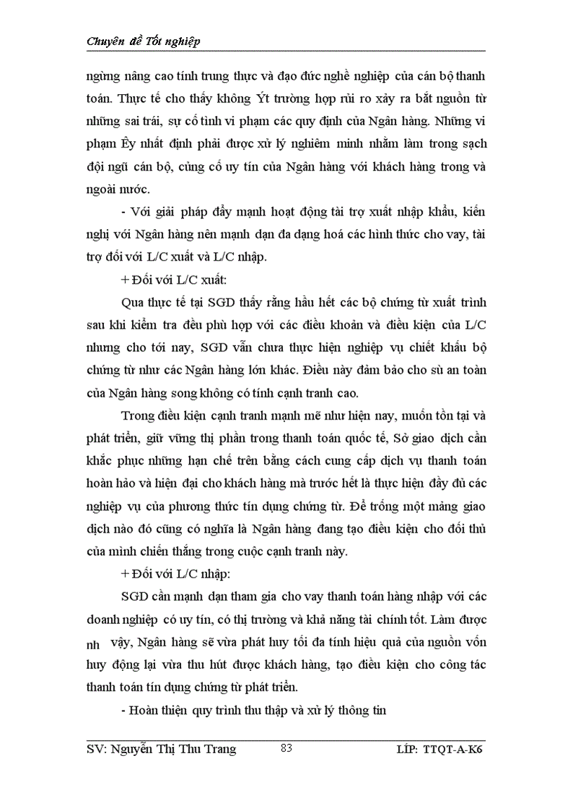 image for page Giải pháp hạn chế rủi ro thanh toán tín dụng chứng từ tại Sở giao dịch Ngân hàng nông nghiệp và phát triển nông thôn Việt Nam