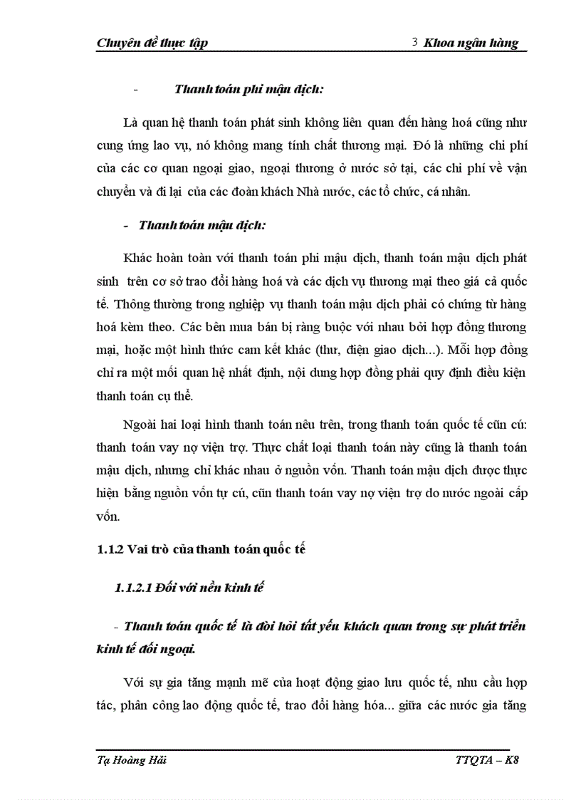image for page Phát triển nghiệp vụ thanh toán quốc tế theo phương thức tín dụng chứng từ tại Ngân hàng Techcombank