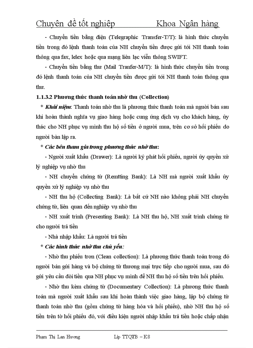 image for page Rủi ro trong phương thức thanh toán tín dụng chứng từ tại Ngân hàng Nông Nghiệp và Phát triển Nông thôn chi nhánh Thanh trì