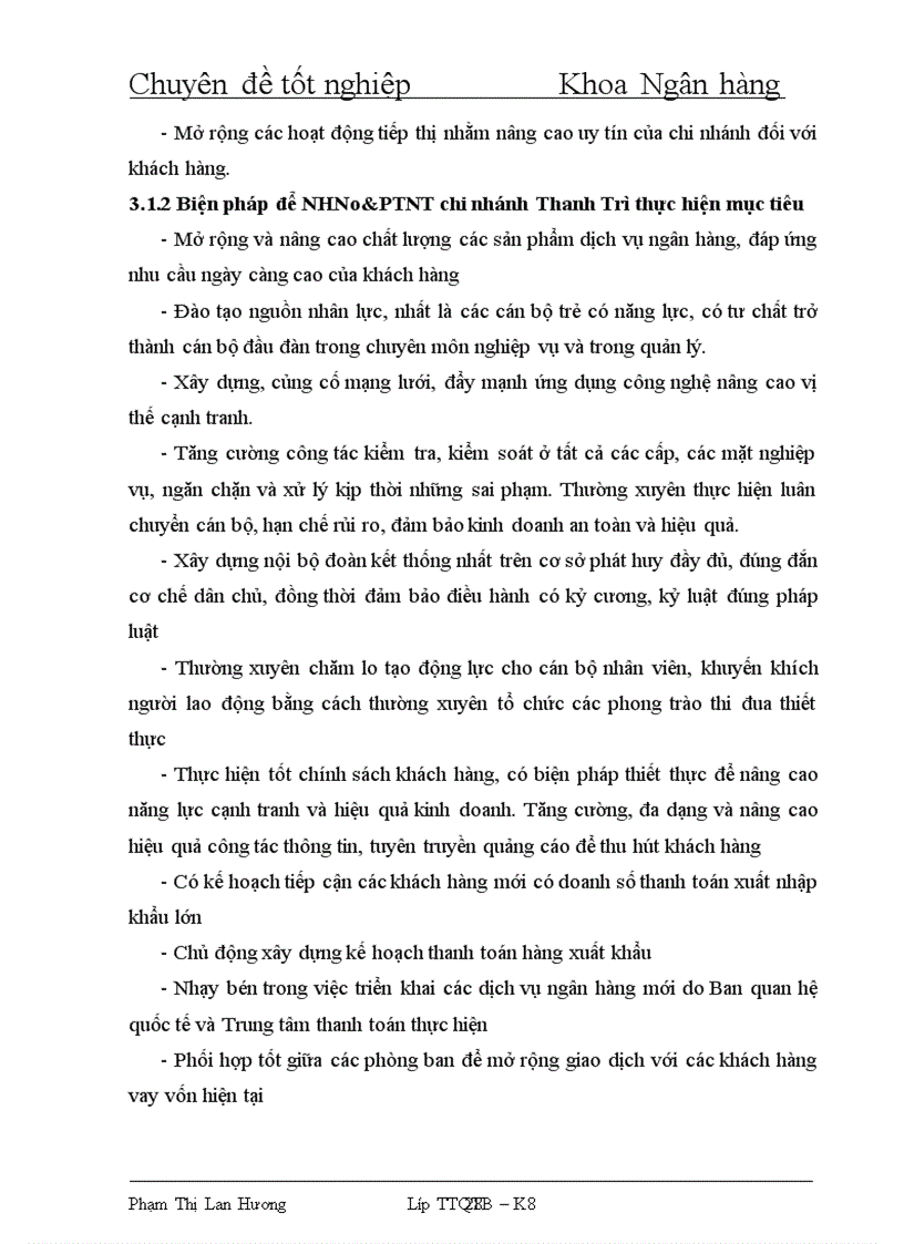 image for page Rủi ro trong phương thức thanh toán tín dụng chứng từ tại Ngân hàng Nông Nghiệp và Phát triển Nông thôn chi nhánh Thanh trì