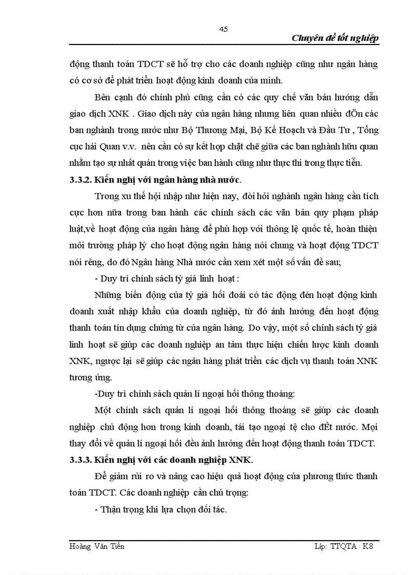 image for page Giải pháp nâng cao chất lượng thanh toán tín dụng chứng từ tại NHNo PTNT chi nhánh Nam Hà Nội