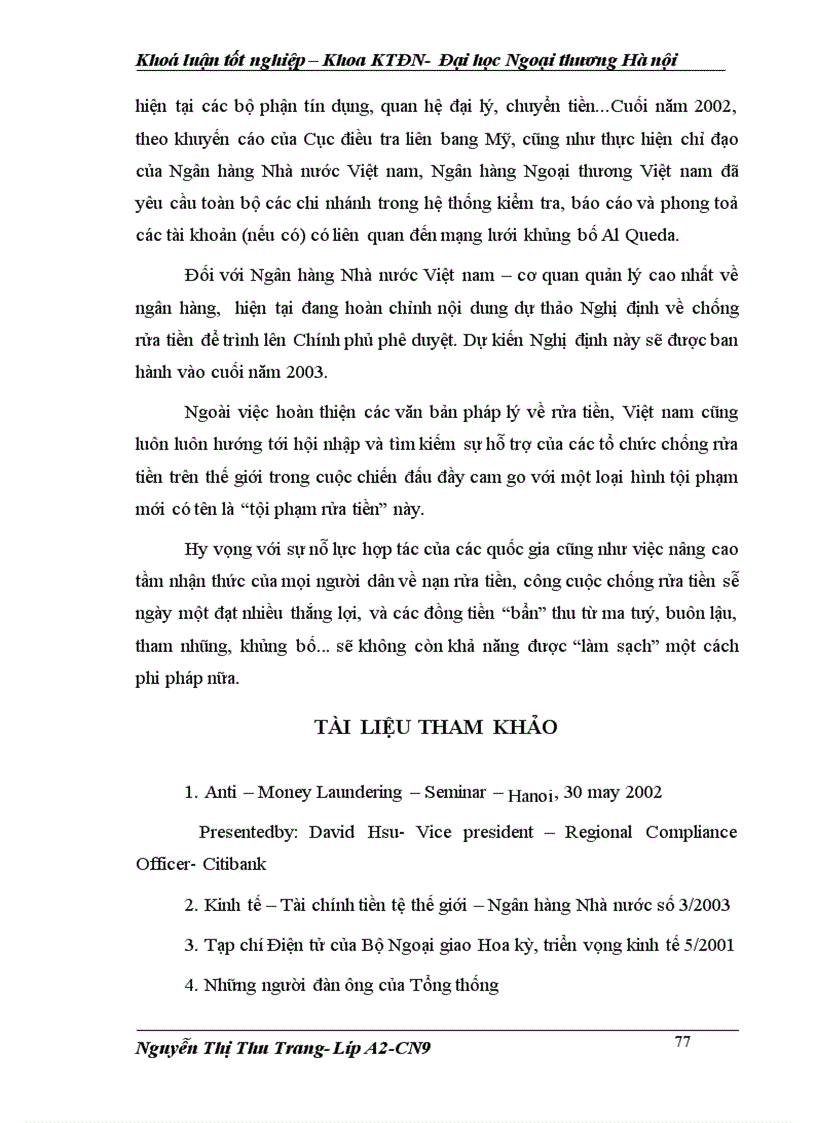 image for page Rửa tiền và chống rửa tiền hiện tượng giải pháp ở các nước trên thế giới và Việt Nam