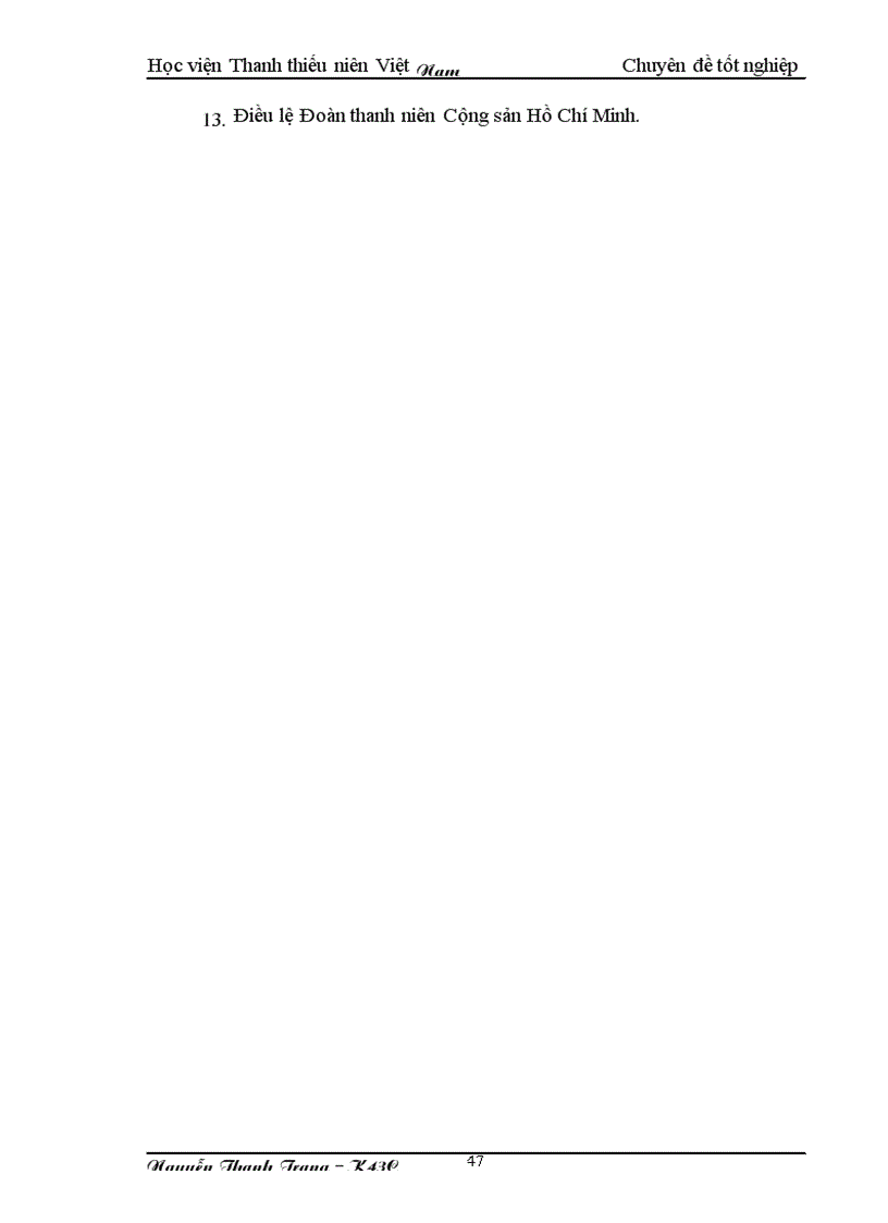 image for page Thực trạng và một số giải pháp nhằm nâng cao chất lượng đội ngũ cán bộ Đoàn trên địa bàn Huyện Đoan Hùng tỉnh Phú Thọ