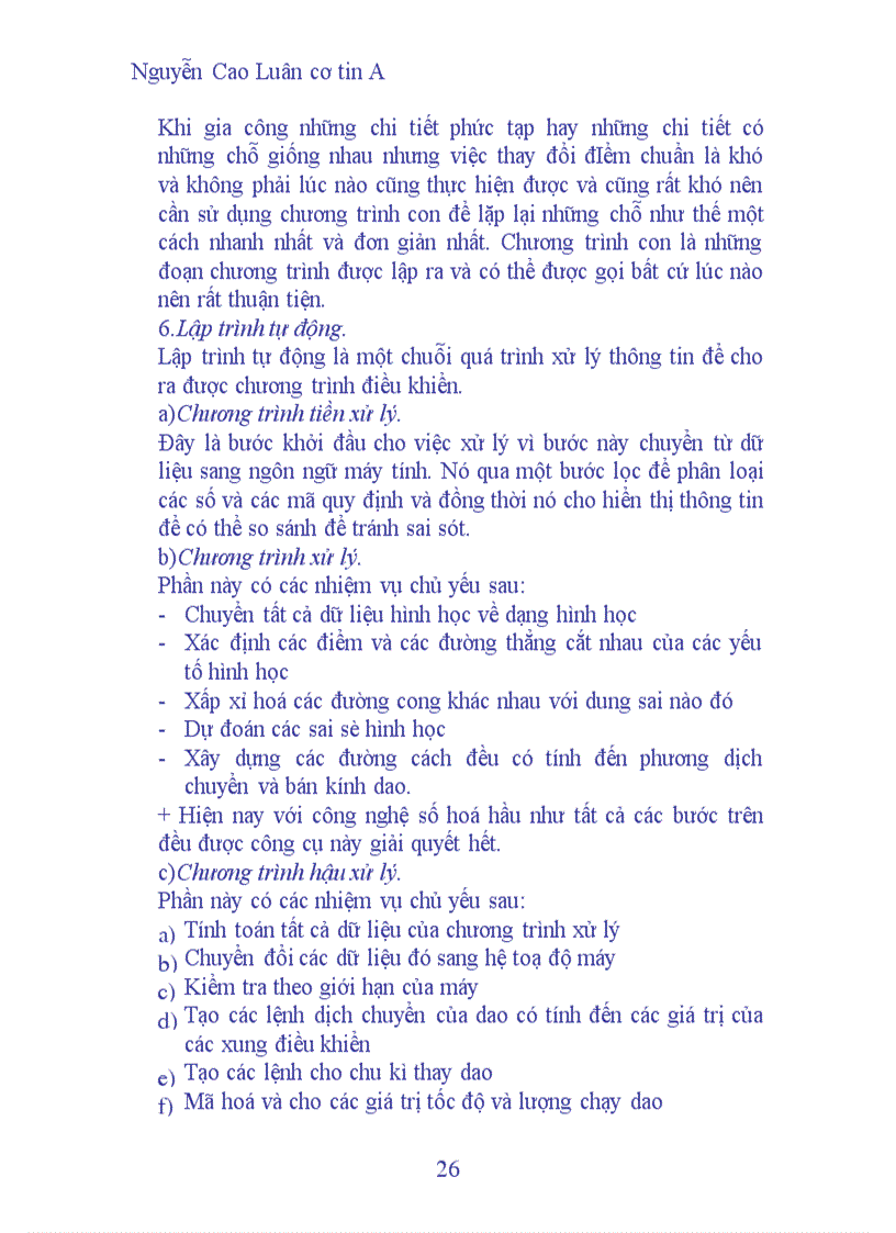 image for page Lập trình trên máy CNC