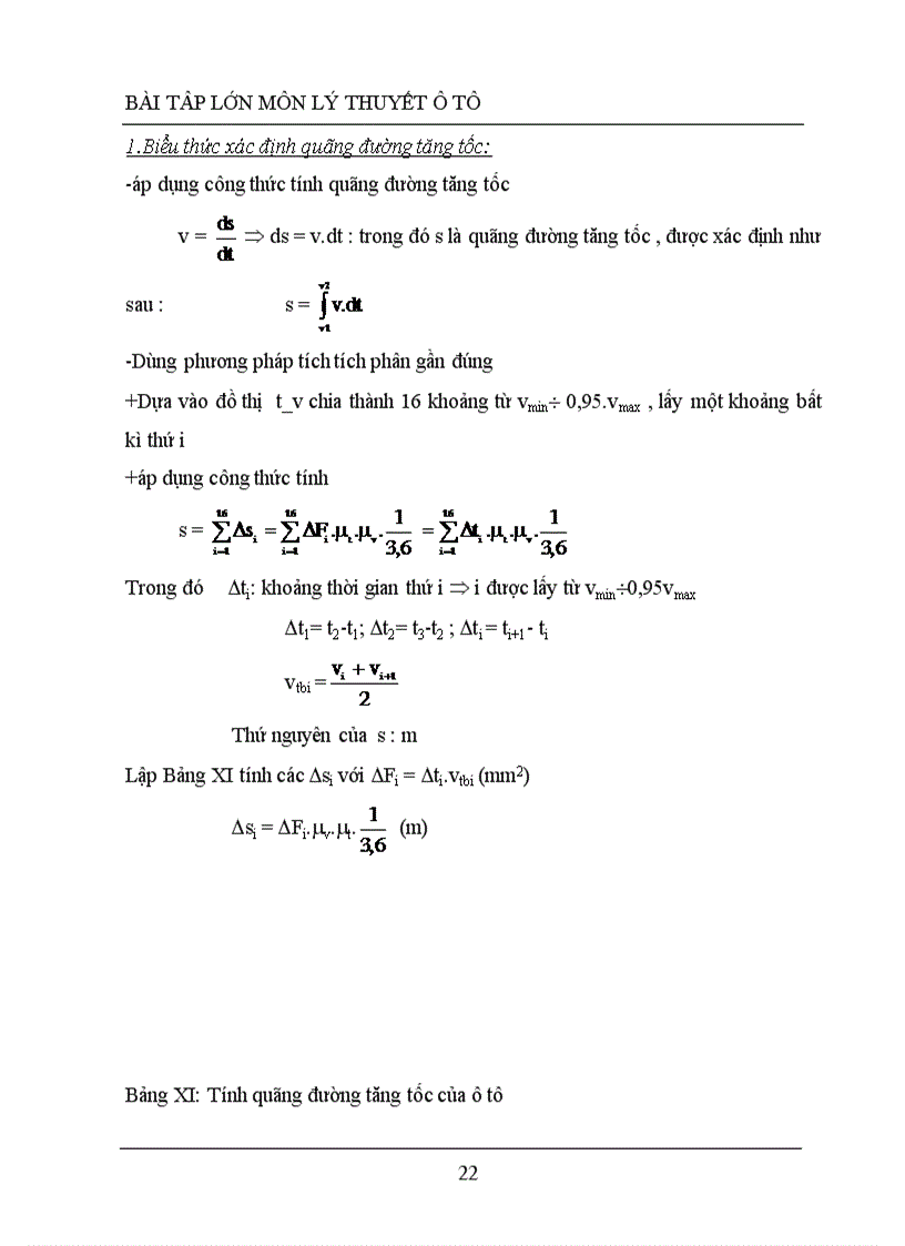 image for page Xây dựng đồ thị các chỉ tiêu động lực học của ô tô