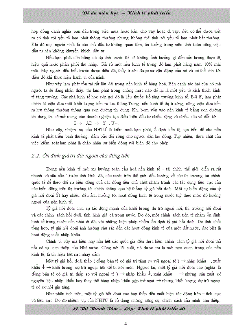image for page Vai trò của chính sách tiền tệ trong việc điều tiết hoạt động kinh tế vĩ mô của Việt Nam giai đoạn 1996 2000