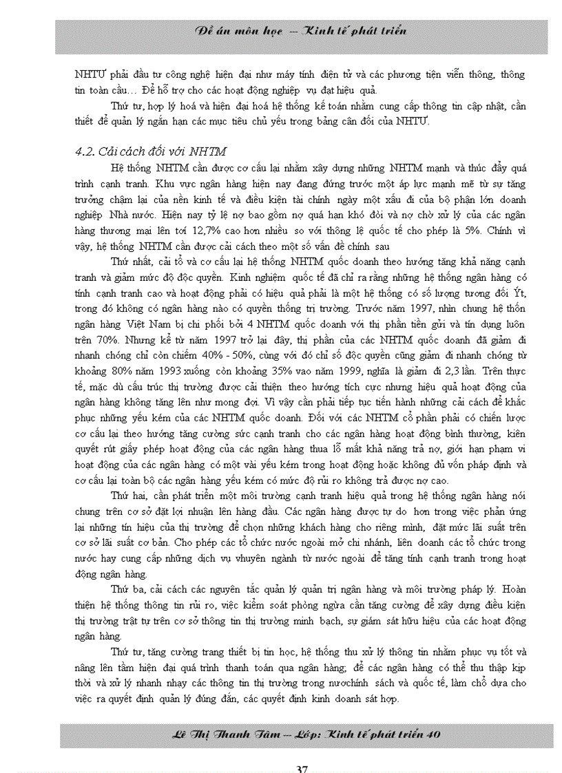 image for page Vai trò của chính sách tiền tệ trong việc điều tiết hoạt động kinh tế vĩ mô của Việt Nam giai đoạn 1996 2000