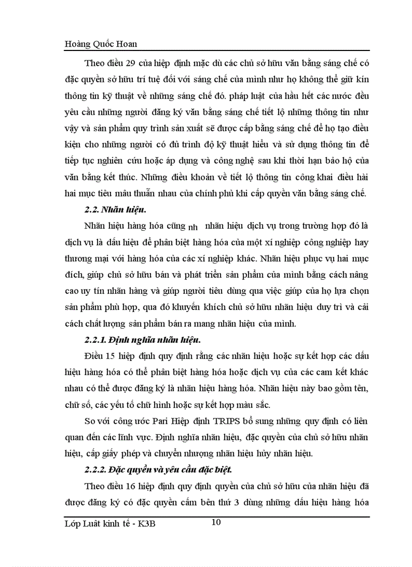 image for page Những nội dung cơ bản của hiệp định trips