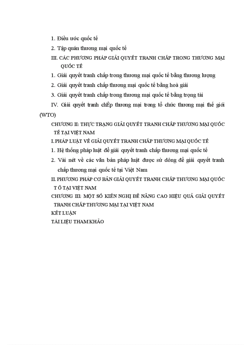 image for page Pháp luật về giải quyết tranh chấp thương mại quốc tế