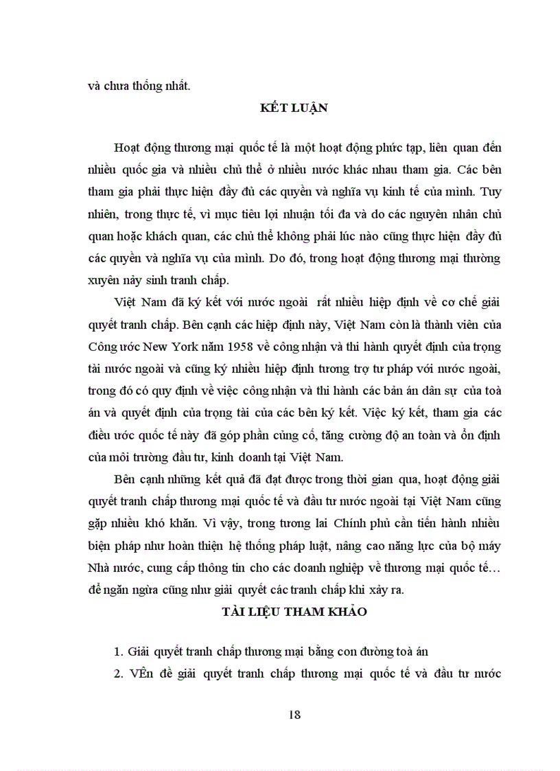 image for page Pháp luật về giải quyết tranh chấp thương mại quốc tế