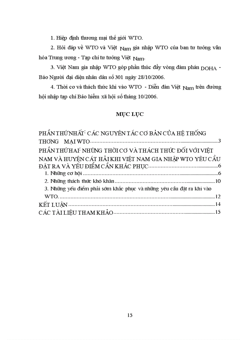 image for page Các nguyên tắc cơ bản của hệ thống thương mại wot những thời cơ và thách thức đối với việt nam khi gia nhập wto