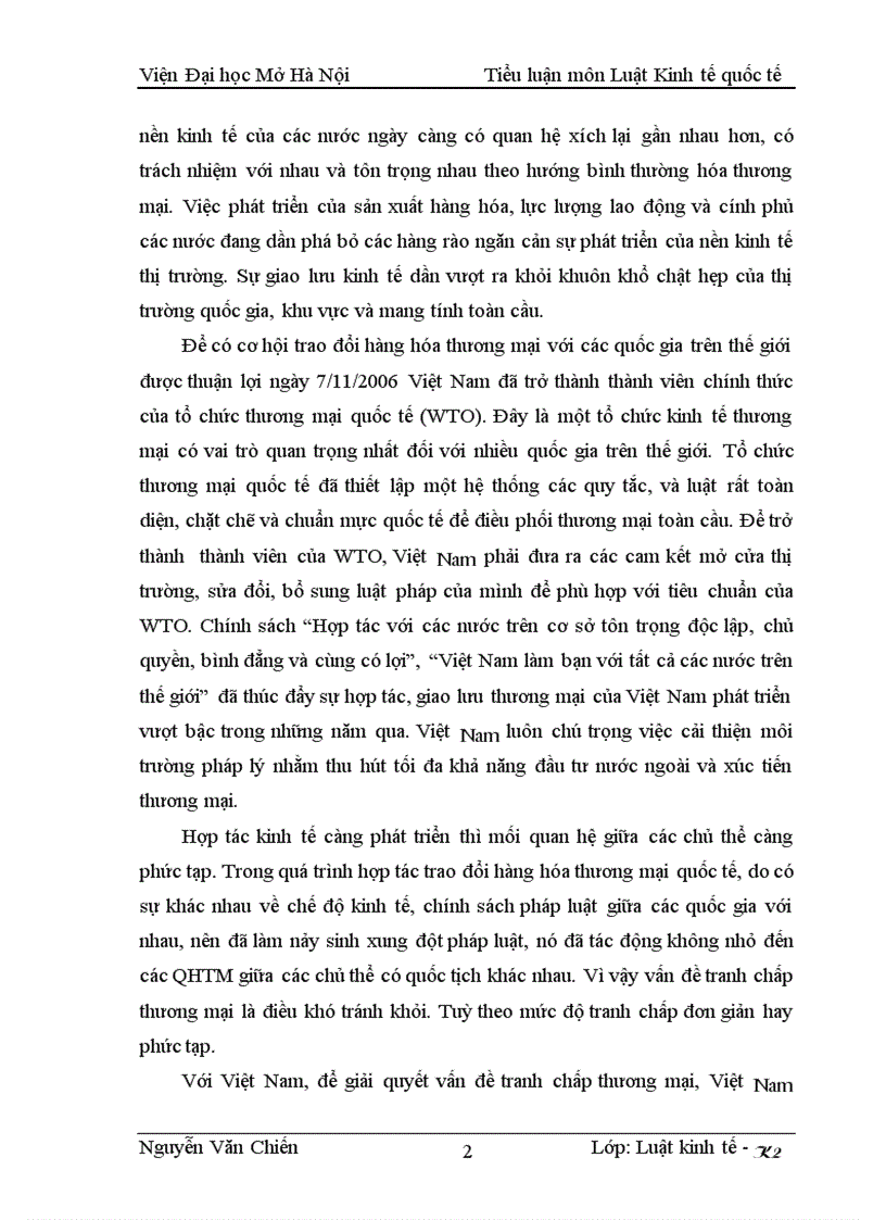 image for page Pháp luật về giải quyết tranh chấp thương mại quốc tế