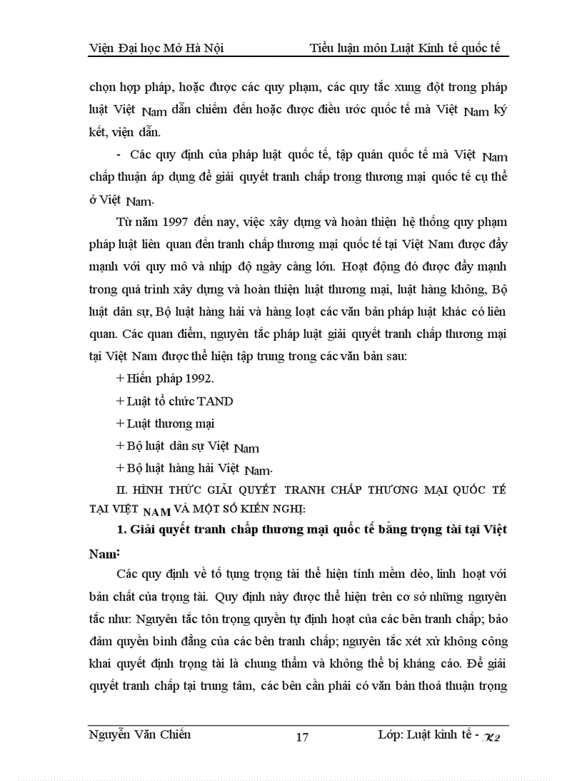 image for page Pháp luật về giải quyết tranh chấp thương mại quốc tế