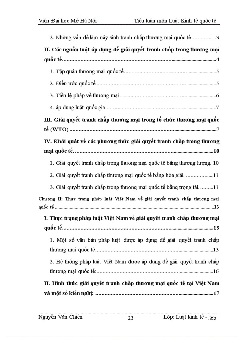 image for page Pháp luật về giải quyết tranh chấp thương mại quốc tế