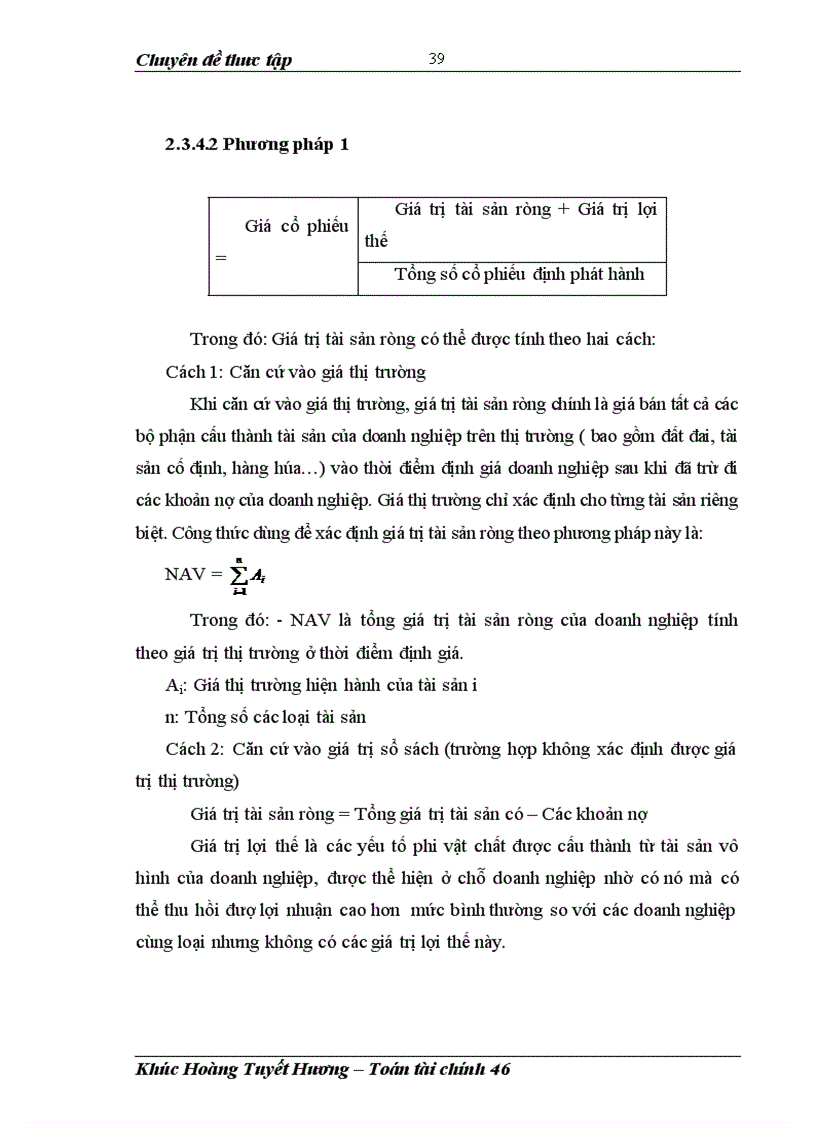 image for page Xây dựng một số mô hình định giá cổ phiếu trên thị trường chứng khoán