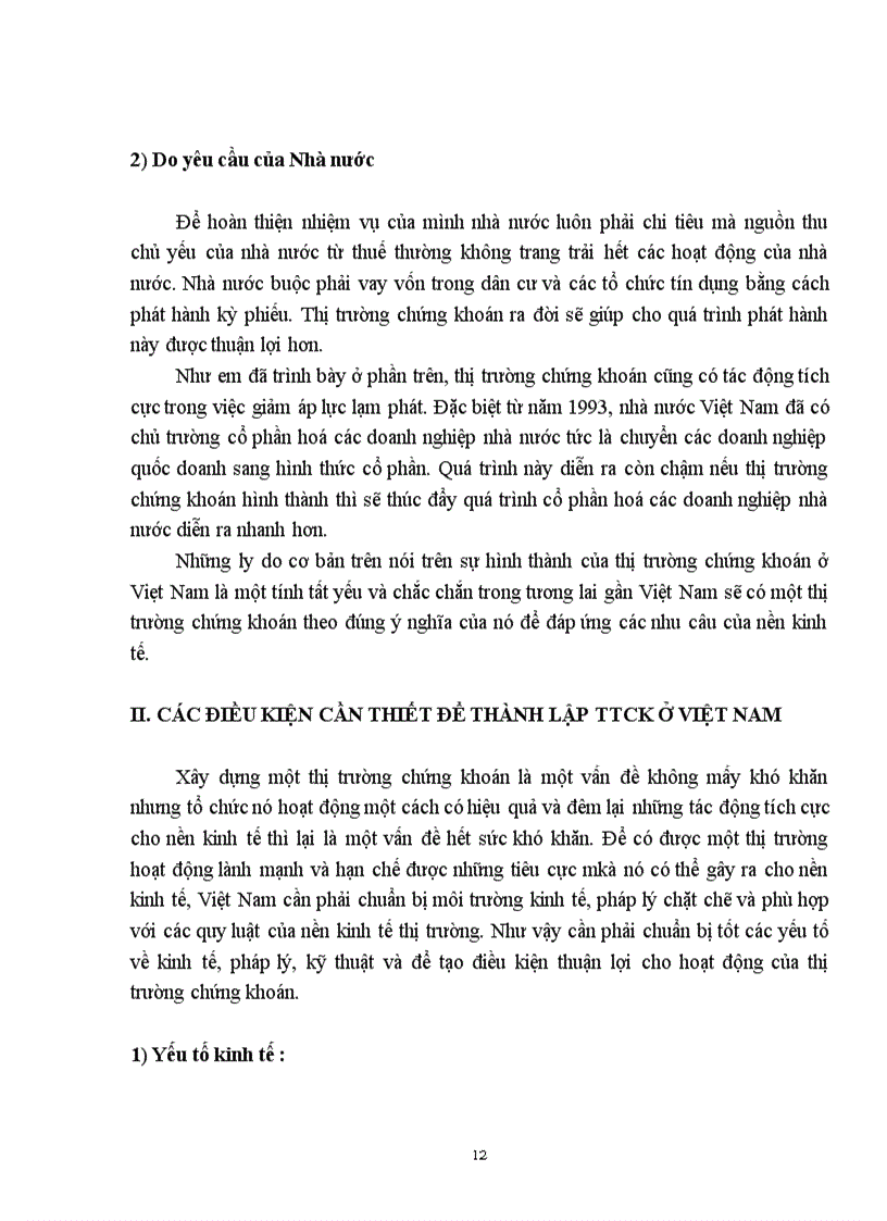 image for page Vai trò của thị trường chứng khoán và một số biện pháp tạo ra hàng hoá cho TTCK Việt Nam