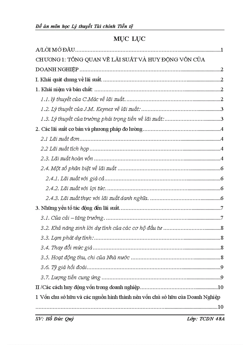 image for page Lãi suất và tác động của lãi suất tới huy động vốn của các doanh nghiệp