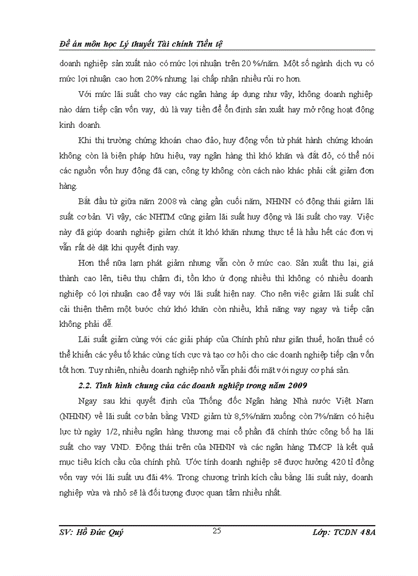 image for page Lãi suất và tác động của lãi suất tới huy động vốn của các doanh nghiệp