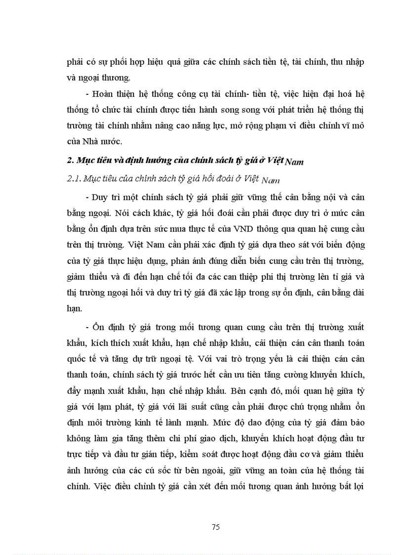 image for page Đánh giá tác động của chính sách tỷ giá hối đoái đến hoạt động của thị trường hối đoái Việt Nam trong bối cảnh hội nhập kinh tế