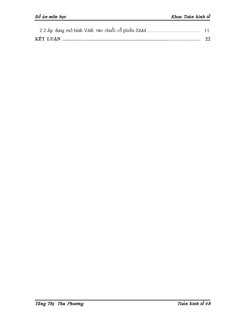 image for page Ứng dụng mô hình VaR vào chuỗi giá cổ phiếu SAM của công ty cổ phần cáp và vật liệu viễn thông Sacom