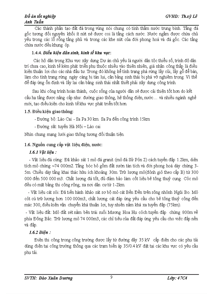 image for page Thiết kế tổ chức thi công thuỷ điện SỬPÁN2