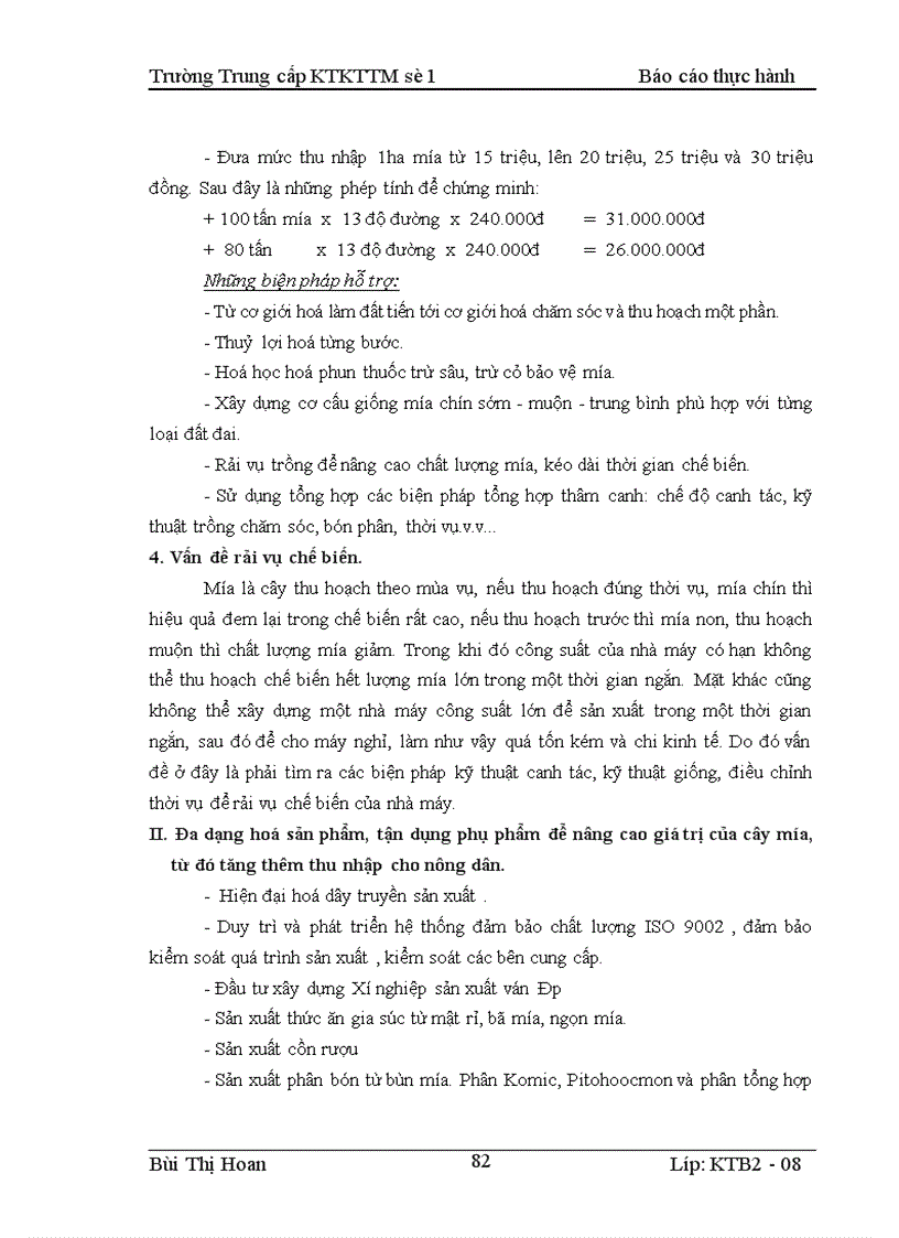 image for page Một số giải pháp cơ bản về phát triển vùng Nguyên liệu Công ty cổ phần mía đường Thanh Hóa