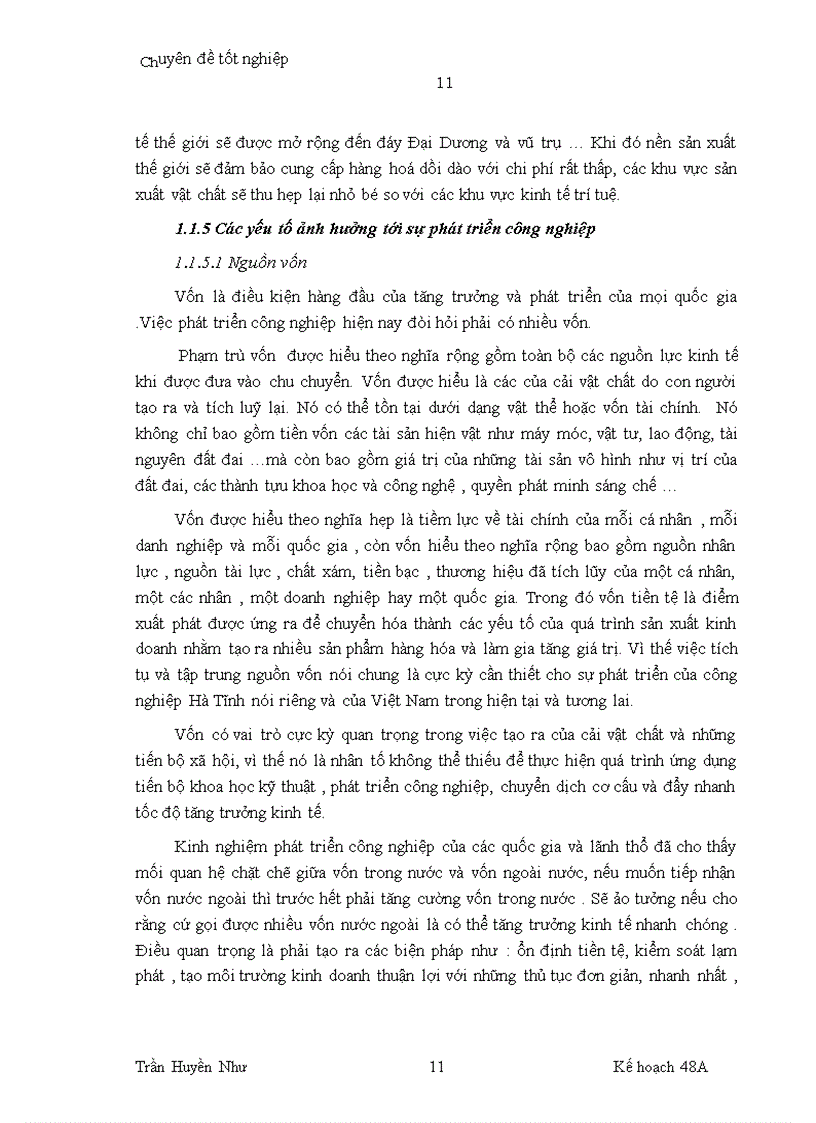 image for page Phương hướng phát triển công nghiệp Hà Tĩnh đến năm 2020