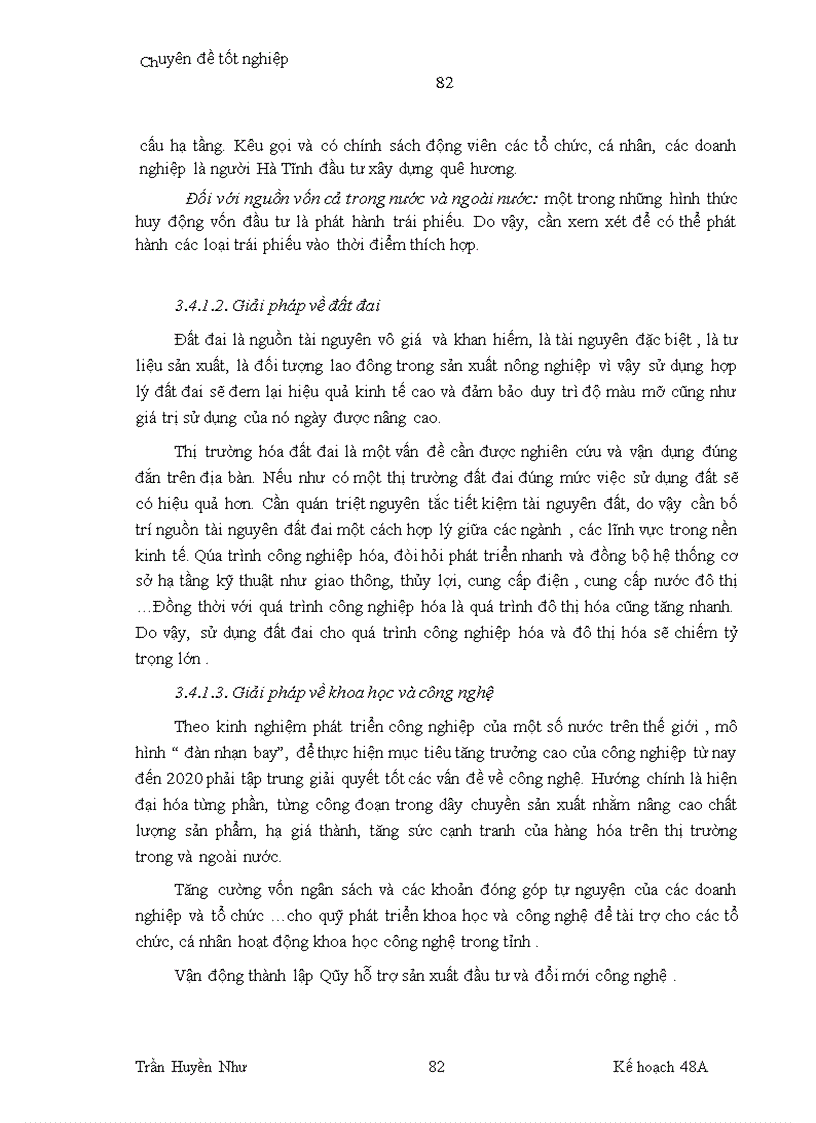 image for page Phương hướng phát triển công nghiệp Hà Tĩnh đến năm 2020