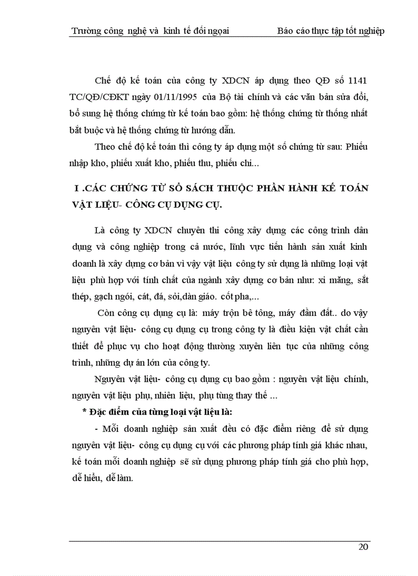 image for page Thực trạng tổ chức kế toán trong một kỳ của doanh nghiệp