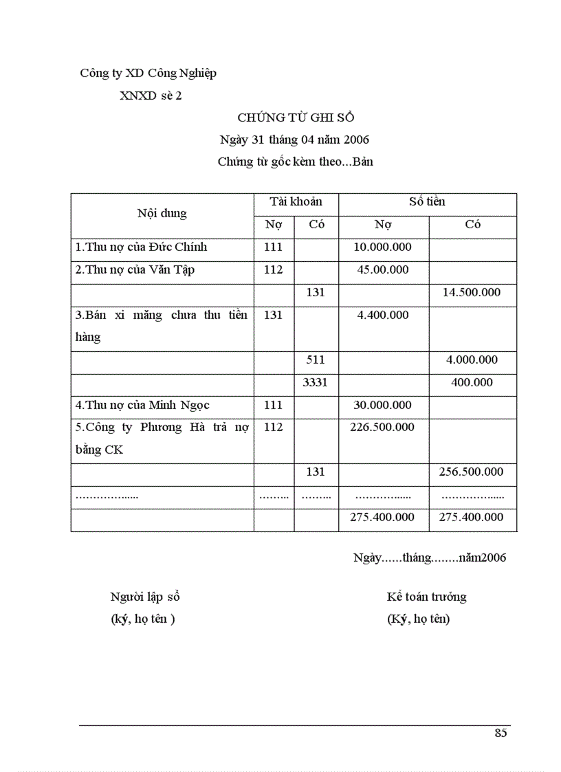 image for page Thực trạng tổ chức kế toán trong một kỳ của doanh nghiệp