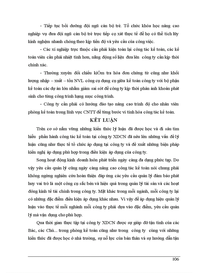 image for page Thực trạng tổ chức kế toán trong một kỳ của doanh nghiệp