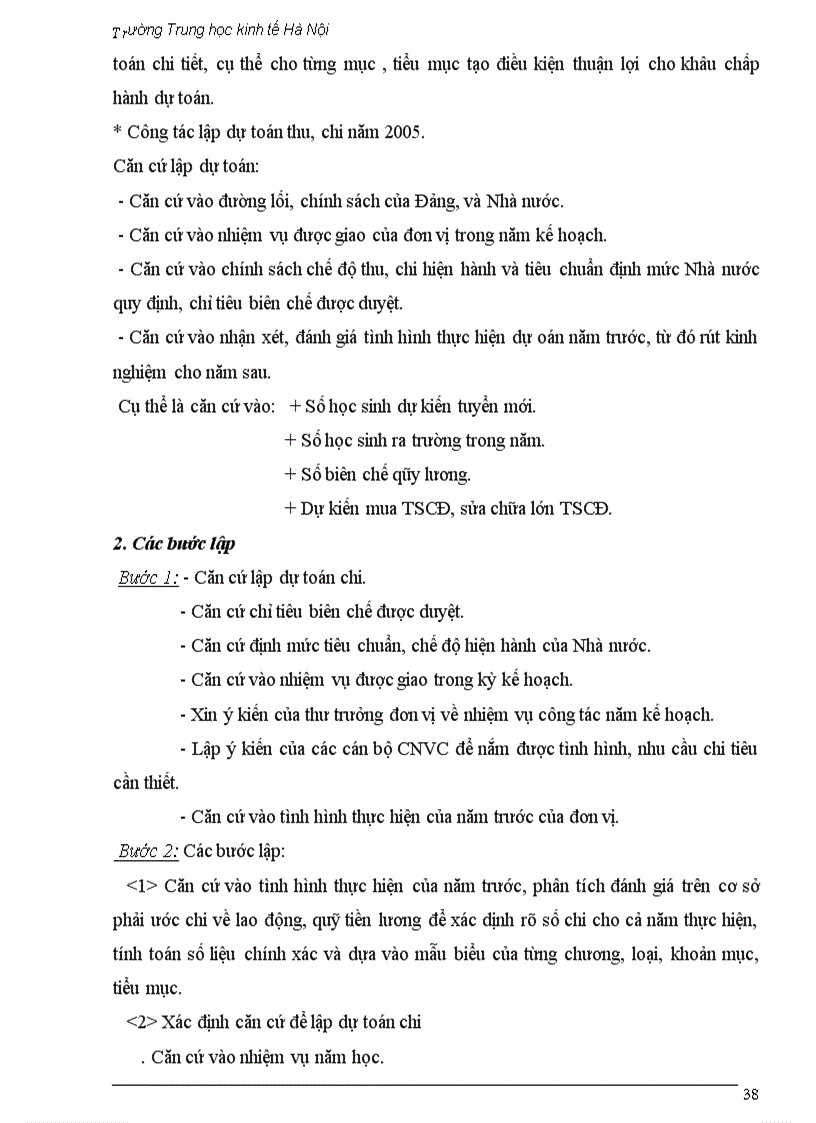 image for page Thực tế công tác kế toán hành chính sự ngiệp tại trường trung học cơ sở Hoàng Văn Thụ Hà Nội