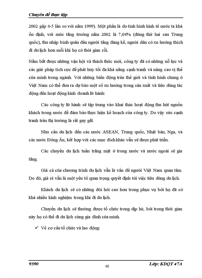 image for page Hoạt động kinh doanh lữ hành quốc tế tại công ty TNHH Phát triển Thế kỷ Thương mại và Du lịch thực trạng và giải pháp