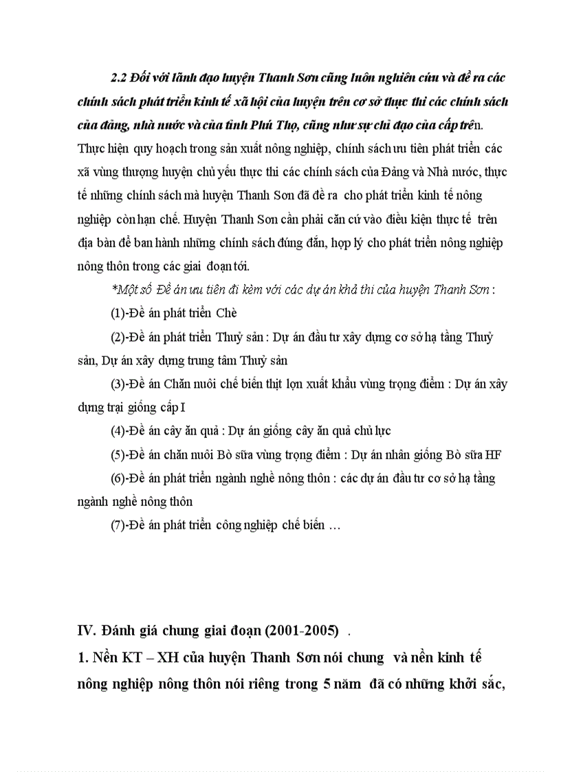 image for page Thực trạng và một số chính sách phát triển kinh tế nông nghiệp nông thôn huyện Thanh Sơn tỉnh Phú Thọ giai đoạn 2006 2010