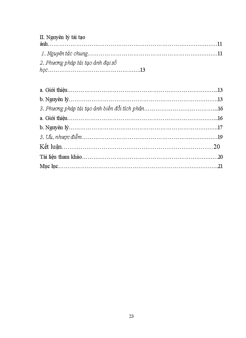 image for page Nguyên lý tái tạo ảnh trong máy CT