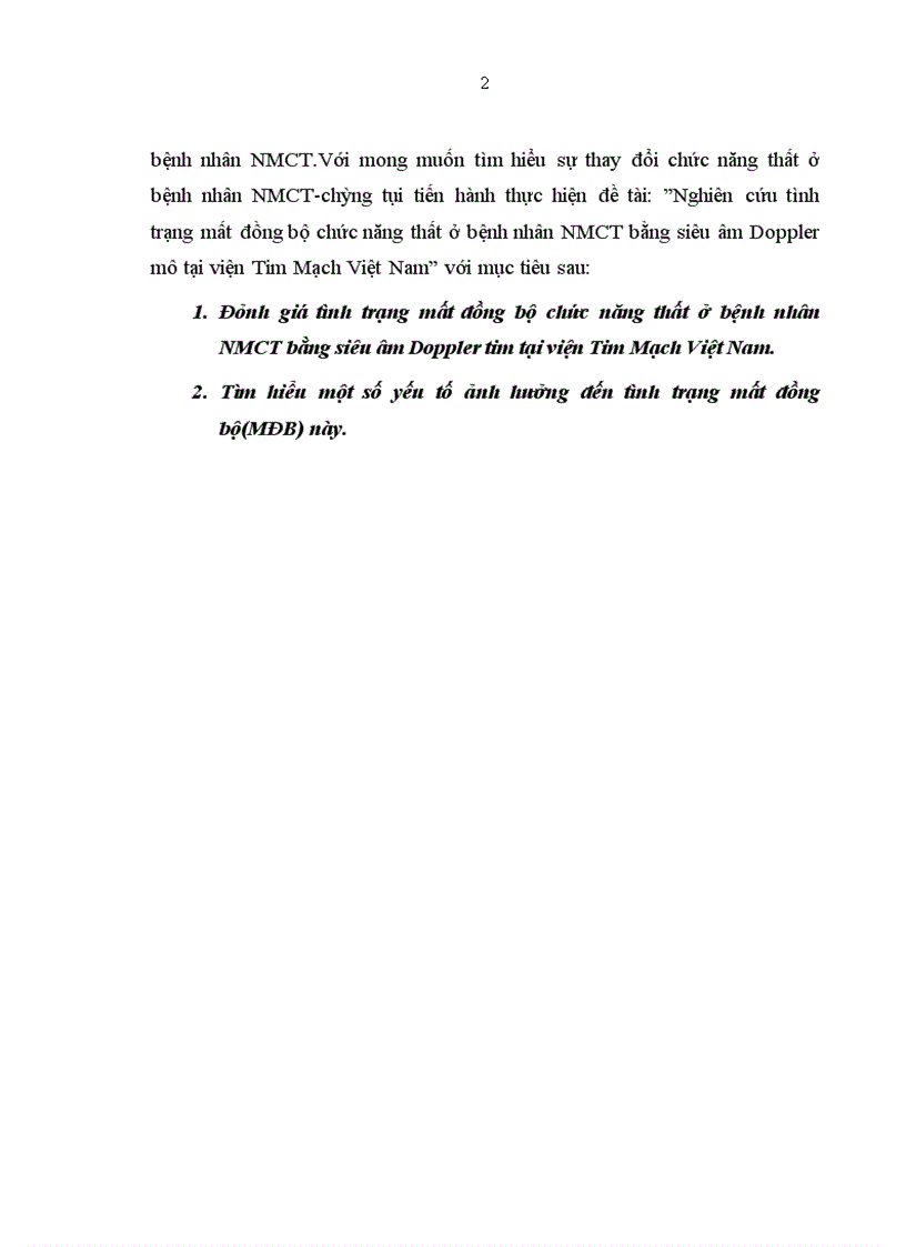 image for page Nghiên cứu tình trạng mất đồng bộ chức năng thất ở bệnh nhân NMCT bằng siêu âm Doppler mô tại viện Tim Mạch Việt Nam