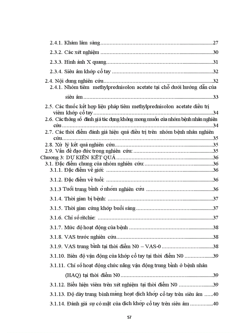 image for page Đánh giá kết quả điều trị viêm khớp cổ tay trong viêm khớp dạng thấp bằng phương pháp tiêm nội khớp dưới hướng dẫn siêu âm 1