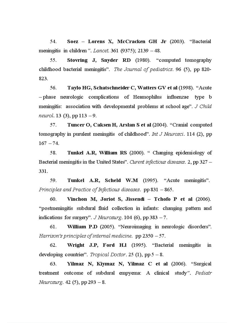 image for page Nghiên cứu sâu Chụp cắt lớp vi tính trong bệnh Viêm màng não mủ nói chung và Viêm màng não mủ ở trẻ em nói riêng