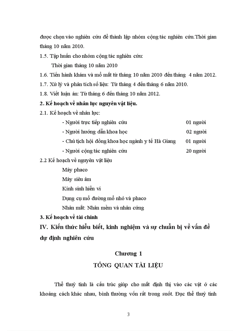 Đục thủy tinh thể và các phương pháp mổ