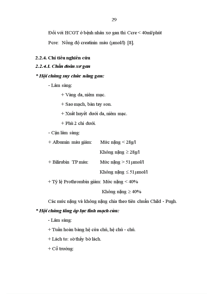 image for page Nghiên cứu đặc điểm lâm sàng một số xét nghiệm cận lâm sàng của bệnh nhân xơ gan có HCGT 4